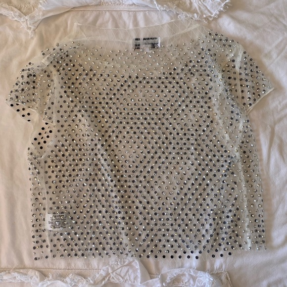 💎Hot & Delicious Mesh Rhinestone Top💎 - Picture 4 of 4